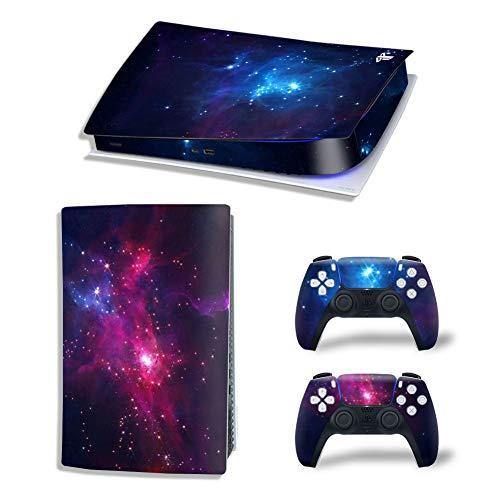 PS5 Skin for Playstation 5 Digital Version, PS5 Console and Controllers Skin Vinyl Sticker Decal Cover - Blue Grimace - JOY2ESpree