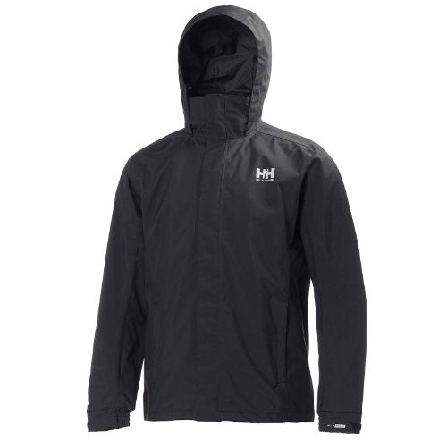 Helly Hansen Men's Dubliner Jacket Waterproof, Windproof, Breathable Shell Rain Coat with Packable Hood
