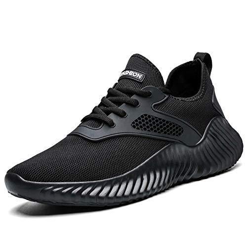KEEZMZ Men's Running Shoes Fashion Breathable Sneakers Mesh Soft Sole Casual Athletic Lightweight