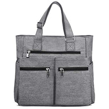 
                        
                          將圖片載入圖庫檢視器 Canvas Tote Bag Waterproof Nylon Multi Pocket Shoulder Bags Laptop Work Bag Teacher Purse and Handbags for Women &amp; Men
                        
                      