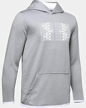 
                        
                          Load image into Gallery viewer, Under Armour Boys' Fleece Branded Hoodie
                        
                      