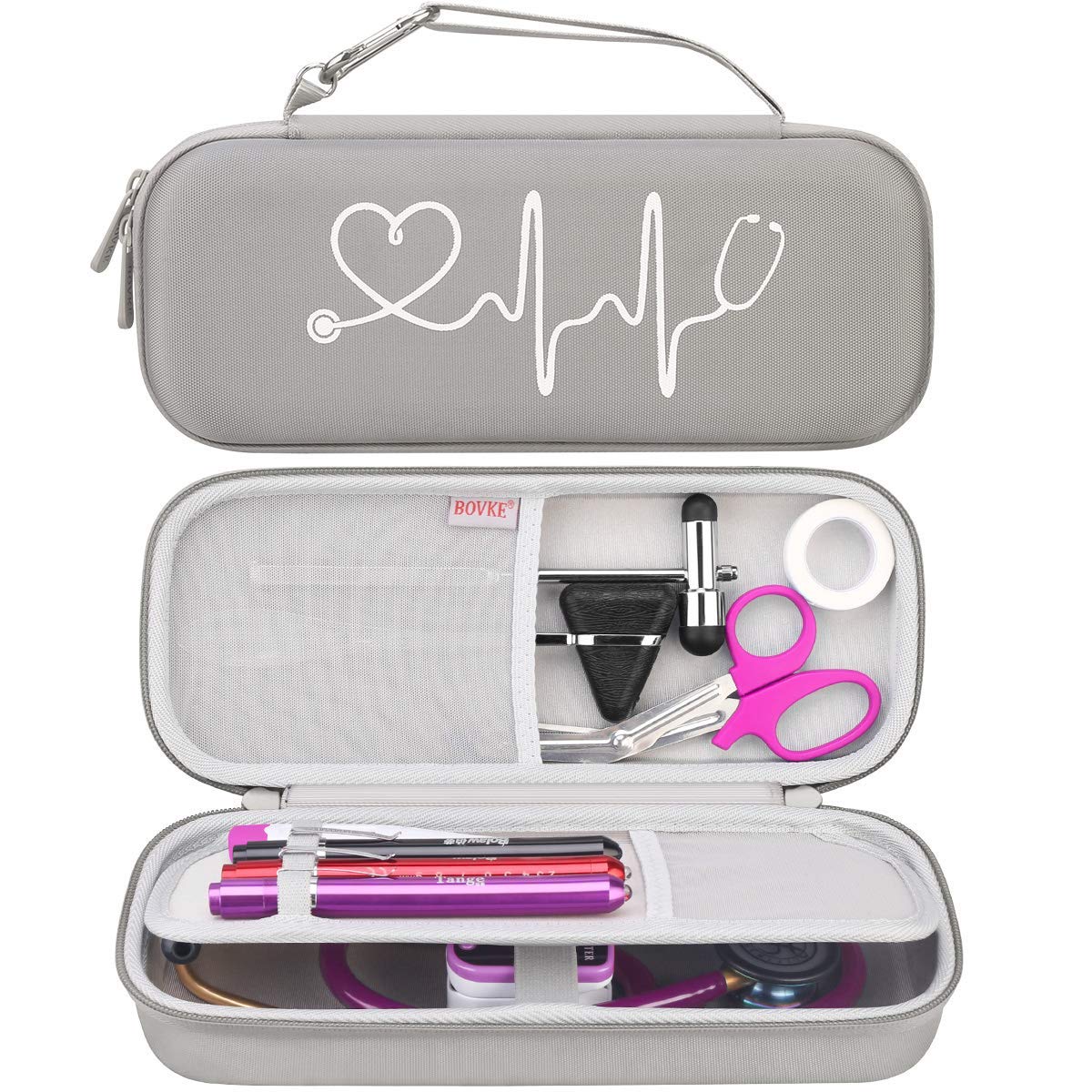 BOVKE Travel Case for 3M Littmann Classic III, Lightweight II S.E, Cardiology IV Diagnostic