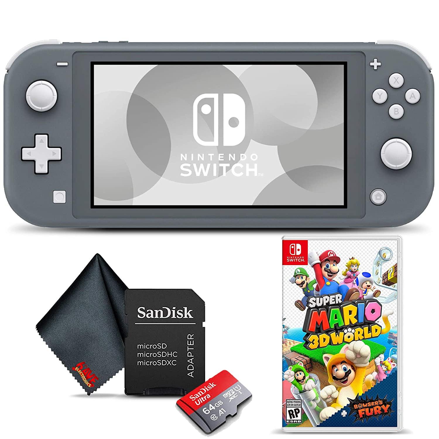 Nintendo Switch Lite Coral (HDHSPAZAA) Gaming Console Bundle - JOY2ESpree