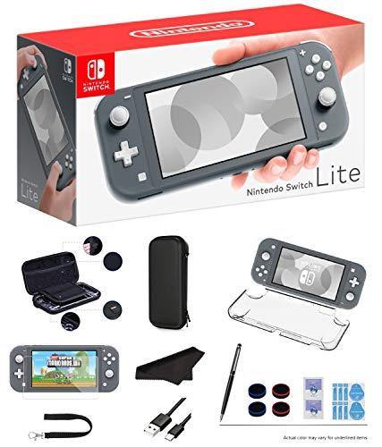Newest Nintendo Switch Lite - Coral Game Console, 5.5” LCD Touch 1280x720 Screen, Built-in +Control Pad, WiFi, Bluetooth with GalliumPi 10-in-1 Bundle - JOY2ESpree