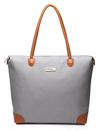 NNEE Water Resistance Nylon Tote Bag & Multiple Pocket Design