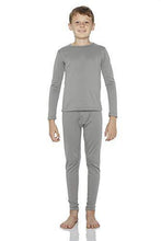 
                        
                          Load image into Gallery viewer, Rocky Thermal Underwear for Boys Fleece Lined Thermals Kids Base Layer Long John Set
                        
                      