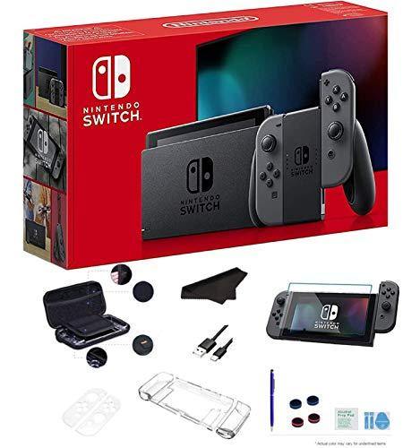 Newest Nintendo Switch Console with Neon Blue and Neon Red Joy-Con + Mario Kart 8 Deluxe - JOY2ESpree