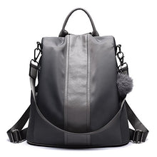
                        
                          Load image into Gallery viewer, Women Backpack Purse Waterproof Nylon Anti-theft Rucksack Lightweight Shoulder Bag
                        
                      