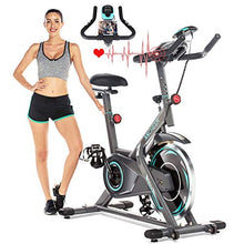 
                        
                          Cargar imagen en el visor de la galería, ANCHEER Exercise Bike Stationary, 49 Lbs Weight Capacity- Indoor Cycling Bike with Tablet Holder and LCD Monitor for Home Workout - JOY2ESpree
                        
                      