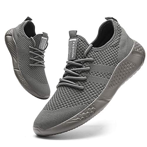 Damyuan Men's Sport Gym Running Shoes Walking Shoes Casual Lace Up Lightweight