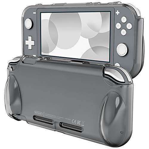 JETech Protective Case for Nintendo Switch Lite 2019, Grip Cover with Shock-Absorption and Anti-Scratch Design, HD Clear - JOY2ESpree