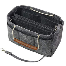 
                        
                          Muat gambar ke penampil Galeri, MISIXILE Felt Insert Bag Organizer - 2in1, Bag In Bag Tote Purse Organizer with Handles for Speedy Neverfull Longchamp
                        
                      