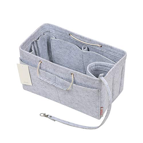 Purse Organizer, Multi-Pocket Felt Handbag Organizer, Purse Organizer Insert with Handles, Medium, Large, X-Large