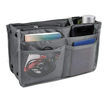 
                        
                          Muat gambar ke penampil Galeri, Vercord Updated Purse Handbag Organizer Insert Liner Bag in Bag 13 Pockets Purple Small
                        
                      