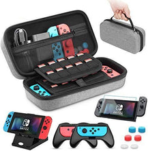 
                        
                          Cargar imagen en el visor de la galería, HEYSTOP Case Compatible with Nintendo Switch Carry Case Pouch Switch Cover Case 6 Joycon Grips - JOY2ESpree
                        
                      
