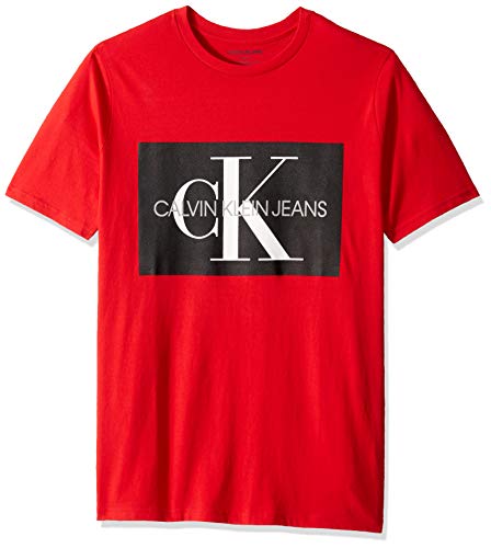 Calvin Klein Men's Short Sleeve Monogram Logo T-Shirt