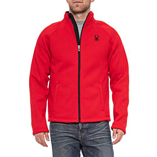 Spyder Men's Stellar Jacket Sherpa Lined Bonded Fleece