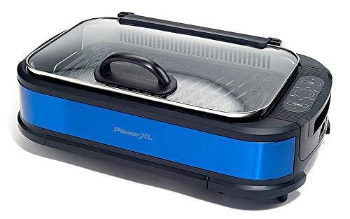 PowerXL Smokeless Grill with Tempered Glass Lid with Interchanable Griddle Plate - JOY2ESpree
