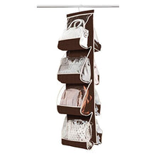 
                        
                          Cargar imagen en el visor de la galería, Zober Hanging Purse Organizer For Closet Clear Handbag Organizer
                        
                      
