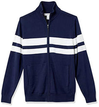 
                        
                          Load image into Gallery viewer, Amazon Essentials Men's Full-Zip Cotton Sweater
                        
                      