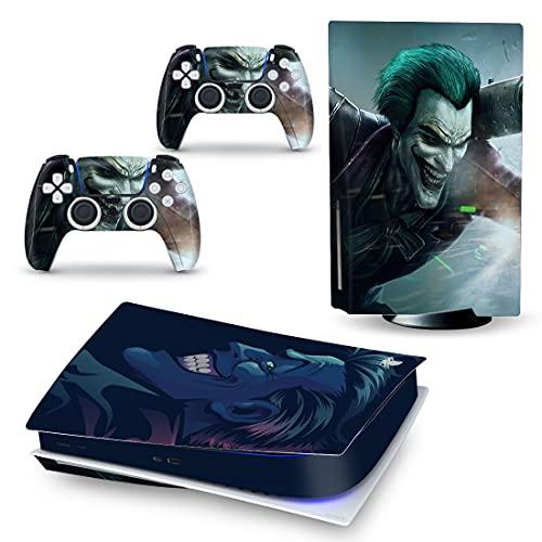 Mmoptop PS5 Skin Venom for Playstation 5 Disc Edition with Console and Dualsense Controller Full Set - JOY2ESpree