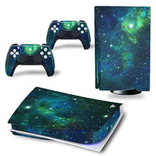 
                        
                          Load image into Gallery viewer, DOMILINA PS5 Skin Stickers, Full Body Vinyl Decal Cover for Playstation 5 Disk Edition Console &amp; Controllers - Dancing Fire - JOY2ESpree
                        
                      