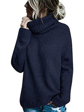 
                        
                          Muat gambar ke penampil Galeri, FISACE Womens Solid Round Neck Oversized Turtleneck Full Sleeve Knitted Sweater Pullover
                        
                      