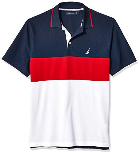 Nautica Men's Short Sleeve Cotton Polo T-Shirt - JOY2ESpree