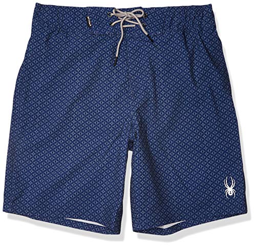 Spyder Men's 9" Geo Print Hybrid Board Short