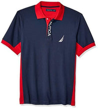 
                        
                          Muat gambar ke penampil Galeri, Nautica Men's Short Sleeve Color Block Performance Pique Polo Shirt - JOY2ESpree
                        
                      