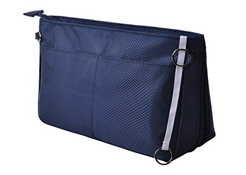 Vercord Expandable Nylon Handbag Purse Organizer Insert Liner Shaper Bag