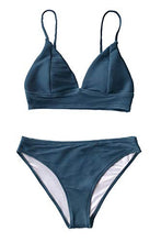 
                        
                          將圖片載入圖庫檢視器 CUPSHE Women's Bikini Triangle Sexy Lace Up Two Piece Bathing Suit
                        
                      