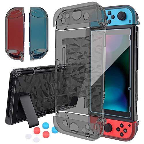 HEYSTOP Switch Case for Nintendo Switch Case Dockable with Screen Protector - JOY2ESpree