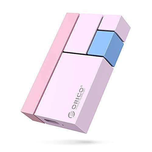 ORICO 250GB Ultra-Mini Portable SSD - Read/Write Up to 540MB/s - USB3.1 GEN2 External Solid State Drive for PC Laptop Mac and More-White-CN300 Chroma - JOY2ESpree