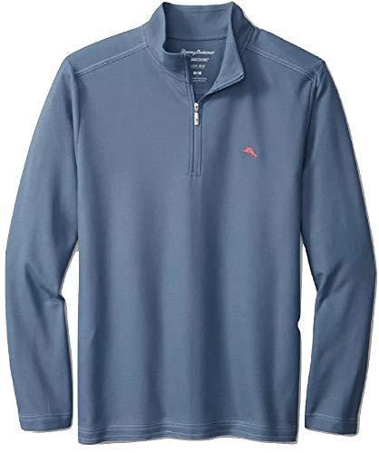 Tommy Bahama Long Sleeve Emfielder Half Zip Polo Shirt
