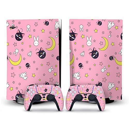 Mmoptop PS5 Skin Venom for Playstation 5 Disc Edition with Console and Dualsense Controller Full Set - JOY2ESpree