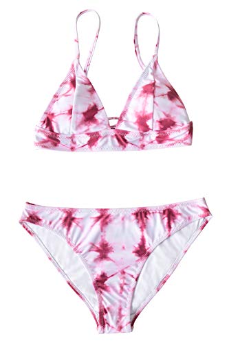 CUPSHE Women's Bikini Triangle Sexy Lace Up Two Piece Bathing Suit