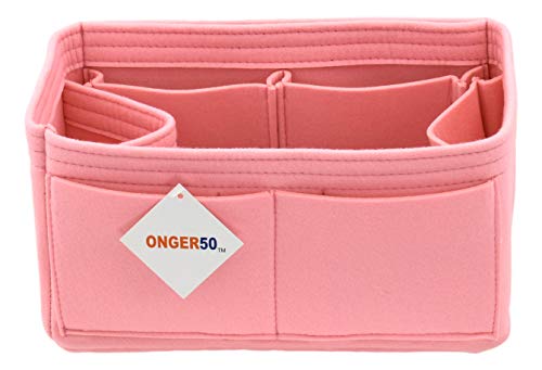 Felt Handbag Organizer Insert - Multi Pocket Bag and Tote Organizer Shaper Liner Insert