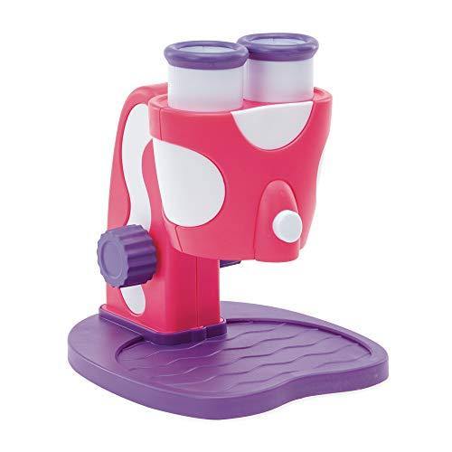 Educational Insights GeoSafari Jr. My First Microscope, Science Toys, Extra-Large Dual Eyepieces, Preschool STEM Toy, Ages 3+ - JOY2ESpree