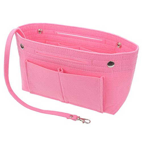 YIICOOLY Felt Tote Handbag Purse Organizer Insert Divider Shaper Bag in Bag