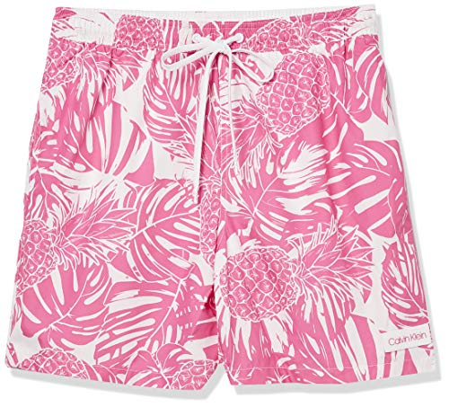 Calvin Klein Men's 7 Inch Elastic Waist Quick Dry Swim Trunk