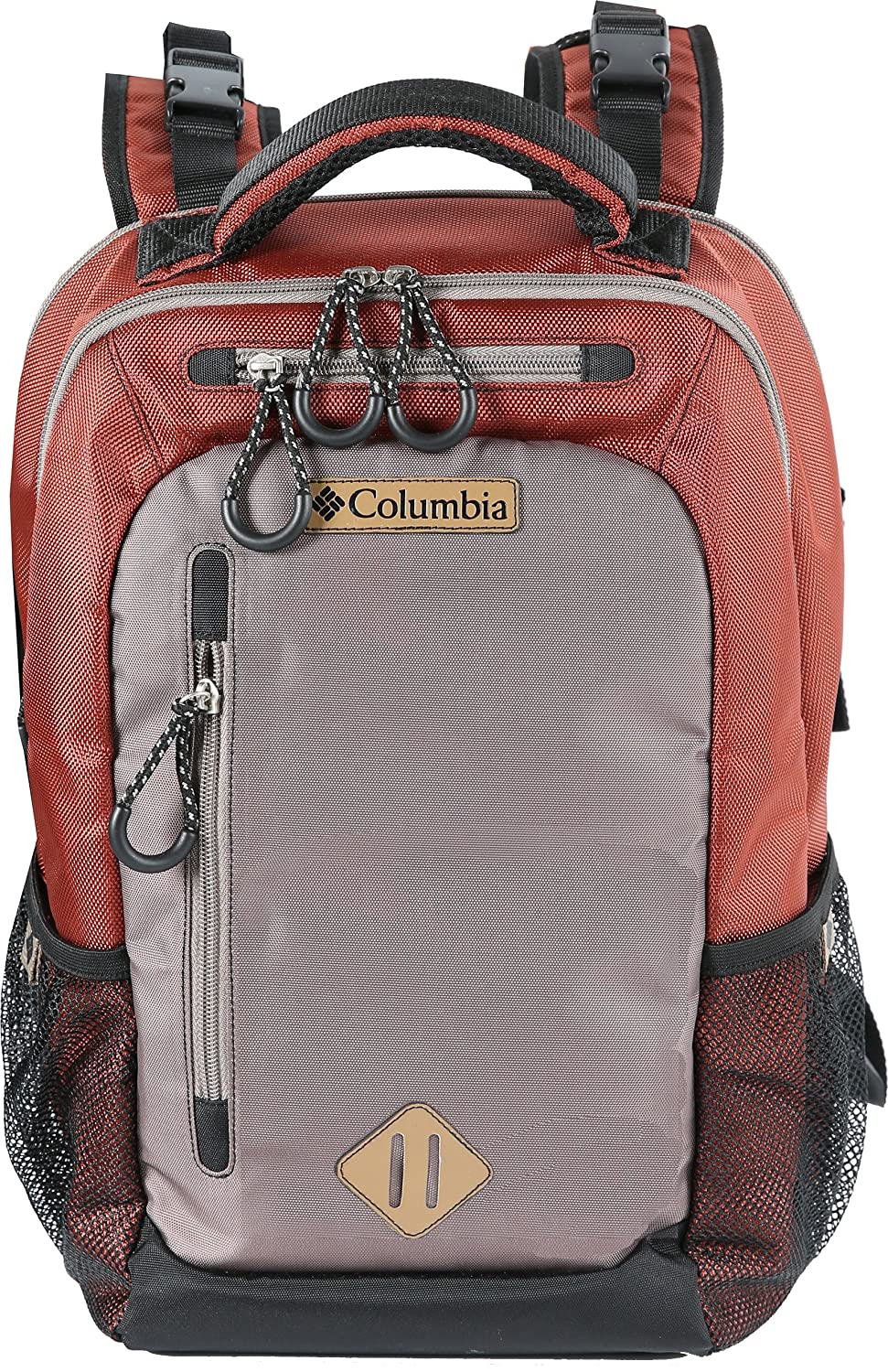Columbia Carson Pass Backpack Diaper Bag, Rust