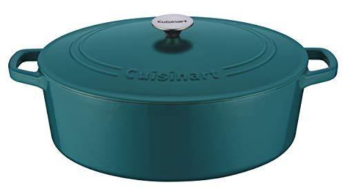 Cuisinart Cast Iron Casserole, Terracotta Orange, 7-Quart - JOY2ESpree