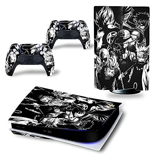 One Piece Ps5 Disk Version Vinyl Stickers Ps5 Console Skin and Controller Skin Beautiful Scratch-Resistant No Bubbles-ps-5 - JOY2ESpree