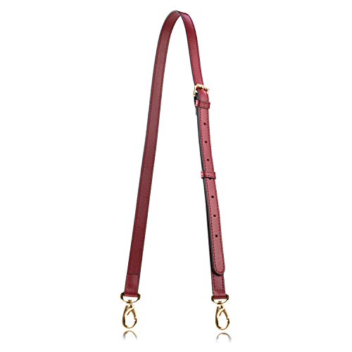 Allzedream Genuine Leather Purse Strap Replacement Crossbody Handbag Long Adjustable