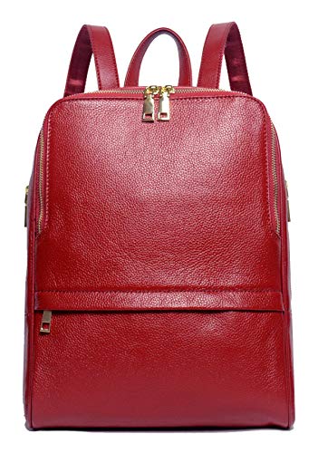 Coolcy Hot Style Women Real Genuine Leather Backpack Fashion Bag