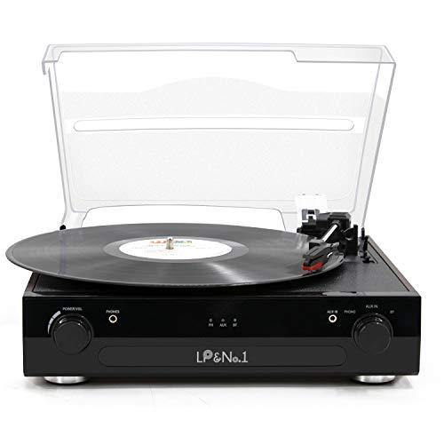 LP&No.1 Bluetooth Record Player with USB Play and Recording - JOY2ESpree