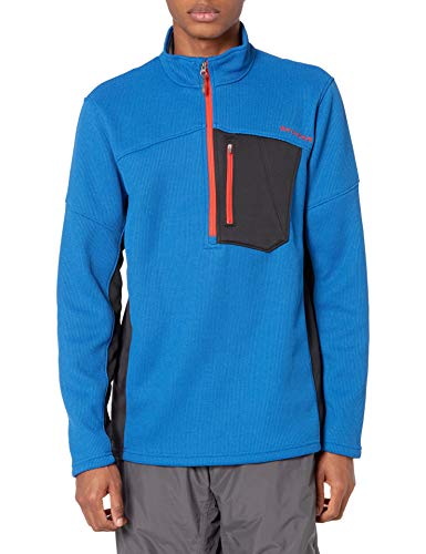 Spyder Active Sports Men's Bandit Half Zip Mid-Layer Jacket