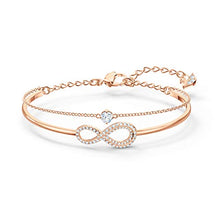 
                        
                          画像をギャラリービューアに読み込む, SWAROVSKI Women's Infinity Jewelry Collections, Rhodium Finish, Rose Gold Tone Finish, Clear Crystals - JOY2ESpree
                        
                      