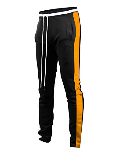 Screenshotbrand Mens Hip Hop Premium Slim Fit Track Pants